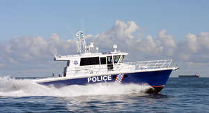 Cygnet V WA Police Vessel with Model 996 Centrifuges
